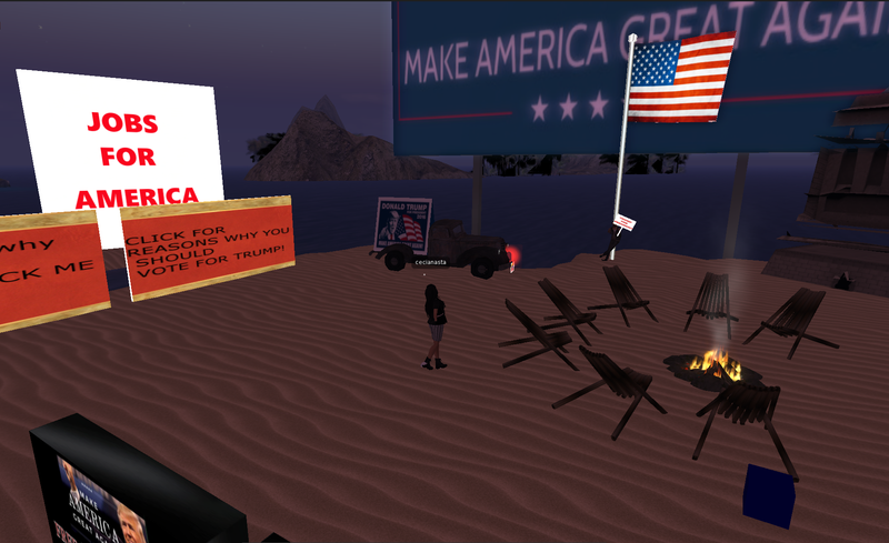 Illustration for article titled Donald Trump’s Unofficial Second Life Headquarters Empty Day After Nomination